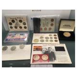 Lot of coin collections - WWII, Americana, Susan