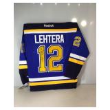 St. Louis blues autographed hockey jersey