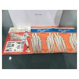 Vintage 1964 baseball scorecards