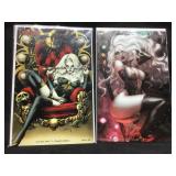 Lady Death comic, set of2 low edition books