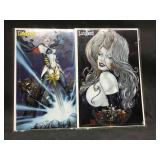 Lady Death comic, Foil set