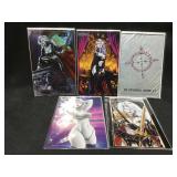 Lady Death comics, set of 5 low edition books