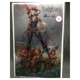 Lady Death comic,Unholy  Ruin , foil, 99/250