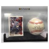 Scott rolen auto ball & card