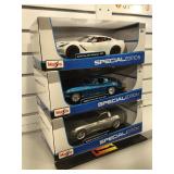 3 Maisto die cast 1:18 scale Special Edition