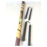 Rain Stick made in Indonesia and two pairs of