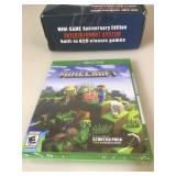 Minecraft for XBox1 Unopened, and Mini Game