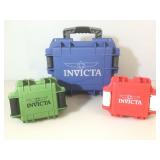 3 Invicta Cases. (Cases Only)