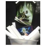 Set of 10 Fantasy Posters. Rolled,18x24. Star