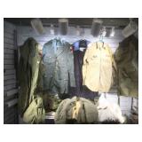 US Military Duffel full of Uniforms.