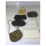 Assorted Vintage beaded purses and clutches.