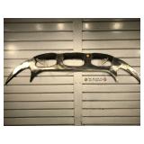 Huge handmade 3-Handle Sharp blade - 4 feet long