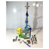 Hookah pipe 29in Tall, Yerba Mate Bombilla (tea