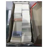 Unsorted mixed sports cards