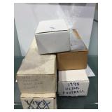 Unsorted mixed sports cards