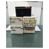 Unsorted mixed sports cards