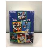 1991 fleer football sealed box