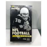 1991 pinnacle football sealed box