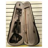 Barcelona Electric  4/4 Violin, bow, original