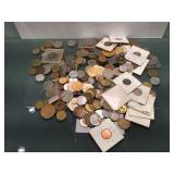 Lot of assorted foreign coinage
