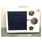 Bicentennial Silver Proof Set with holder