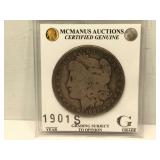 Signature Series 1901-S Morgan Silver Dollar