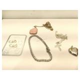 Lot of assorted jewelry - some silver