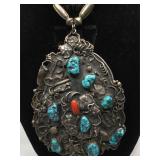 Sterling Silver Native American Handmade Necklace