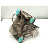 Sterling Silver Native American Handmade Saddle