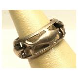 Sterling Silver Dolphin ring - size 7