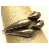 Sterling Silver Dolphin ring size 7.5