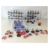 Marvel Heroclix tabletop pieces w/case