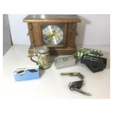 Ezee-set Ansonia Clock, no keys. Gerzit German