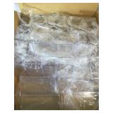 Box of Empty Display Cases -8.25 x 3.25 x 4