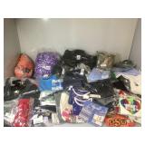 Large lot of assorted Man, Woman, Kid clothes,