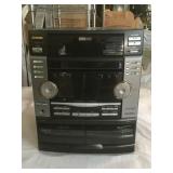 Fisher AV Receiver W/CD and Double Cassette. N