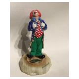 Ron Lee statue , 2000, clown, 5 inches Ht