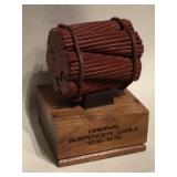 Golden Gate Bridge , section of original cable