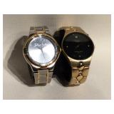 Armitron mens watch, Diamond dial , Movado style,