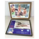 Two framed 11x14 Movie Posters. Johnny Tiger and