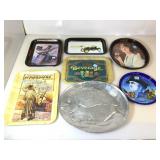 Assorted Metal Trays from 1970