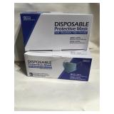 Disposable protective Masks , Lot of 2 unopened