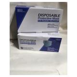 Disposable protective Masks , Lot of 2 unopened