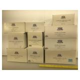 10 pcs Dept 56 Heritage Village Collection, all