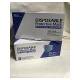 Disposable protective Masks , Lot of 2 unopened