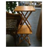 Pair of folding TV trays