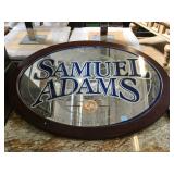 Oval framed Samuel Adams America