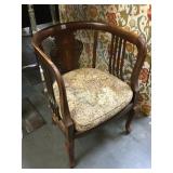 Vintage Wooden Armchair