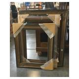 Lot of 3 wooden frames for canvas, approx 24x30