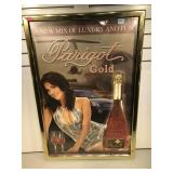 Framed Advertising Poster for Parigot Gold sold